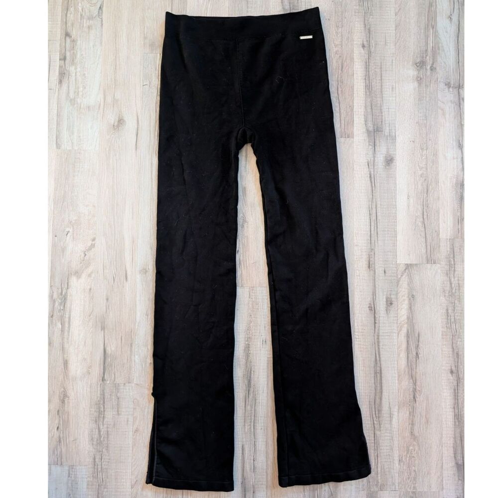 Fabletics High Waisted Split Hem Flare Leggings B… - image 2